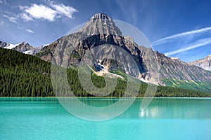 Waterfowl lakeÂ in Banff national park, Alberta, Canada